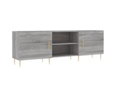 TV staliukas Televizoriaus spintelė, pilka ąžuolo, 150x30x50cm, mediena