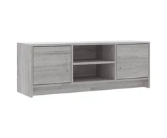 TV staliukas Televizoriaus spintelė, pilka ąžuolo, 102x30x37,5cm, mediena
