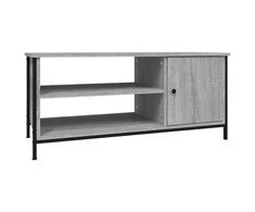 TV staliukas Televizoriaus spintelė, pilka ąžuolo, 100x40x45cm, mediena