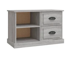 TV staliukas Televizoriaus spintelė, pilka ąžuolo, 73x35,5x47,5cm, mediena