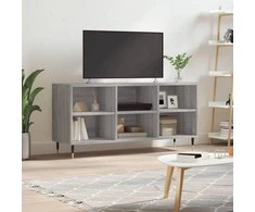 TV staliukas Televizoriaus spintelė, pilka ąžuolo, 103,5x30x50cm, mediena
