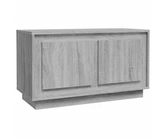 TV staliukas Televizoriaus spintelė, pilka ąžuolo, 80x35x45cm, mediena