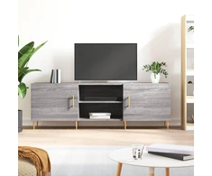 TV staliukas Televizoriaus spintelė, pilka ąžuolo, 150x30x50cm, mediena