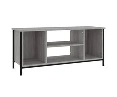 TV staliukas Televizoriaus spintelė, pilka ąžuolo, 102x35x45cm, mediena