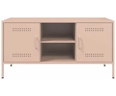 TV staliukas Televizoriaus spintelė, rožinė, 100,5x39x50,5cm, plienas