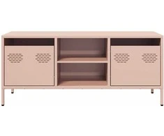 TV staliukas Televizoriaus spintelė, rožinė, 101,5x39x43,5cm, plienas