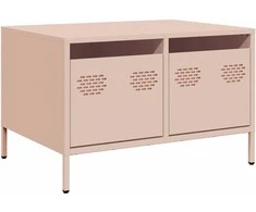 TV staliukas Televizoriaus spintelė, rožinė, 68x50x43,5cm, plienas