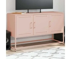 TV staliukas Televizoriaus spintelė, rožinė, 100,5x39x60,5cm, plienas