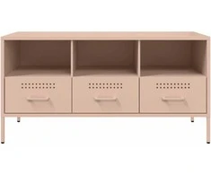 TV staliukas Televizoriaus spintelė, rožinė, 100,5x39x50,5cm, plienas