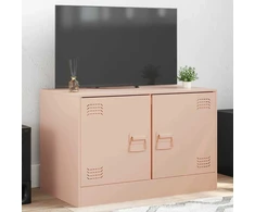 TV staliukas Televizoriaus spintelė, rožinės spalvos, 67x39x44cm, plienas