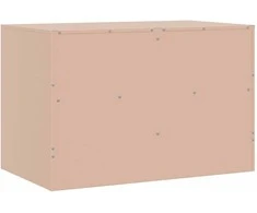 TV staliukas Televizoriaus spintelė, rožinės spalvos, 67x39x44cm, plienas