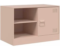 TV staliukas Televizoriaus spintelė, rožinės spalvos, 67x39x44cm, plienas
