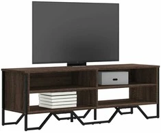 TV staliukas Televizoriaus spintelė, ruda ąžuolo, 122x34x41cm, mediena