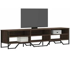 TV staliukas Televizoriaus spintelė, ruda ąžuolo, 180x34x41cm, mediena
