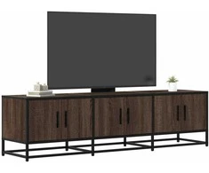 TV staliukas Televizoriaus spintelė, ruda, 150x35x41cm, mediena ir metalas