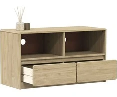 TV staliukas Televizoriaus spintelė SAUDA, ąžuolo, 99x43x55cm, pušis