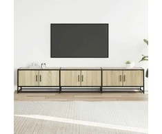 TV staliukas Televizoriaus spintelė, sonoma ąžuolo, 210x35x41cm, mediena