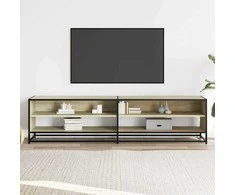 TV staliukas Televizoriaus spintelė, sonoma ąžuolo, 180,5x40x46cm, mediena