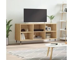TV staliukas Televizoriaus spintelė, sonoma ąžuolo, 103,5x30x50cm, mediena
