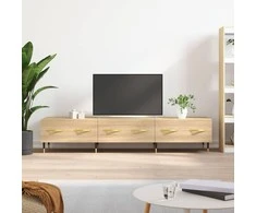 TV staliukas Televizoriaus spintelė, sonoma ąžuolo, 150x36x30cm, mediena