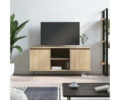 TV staliukas Televizoriaus spintelė, sonoma ąžuolo, 104x35x50cm, mediena
