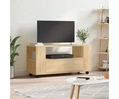 TV staliukas Televizoriaus spintelė, sonoma ąžuolo, 102x34,5x43cm, mediena