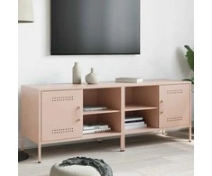 TV staliukas Televizoriaus spintelės, 2vnt., rožinės, 68x39x50,5cm, plienas