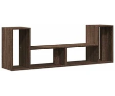 TV staliukas Televizoriaus spintelės, 2vnt., rudos ąžuolo, 75x30x50cm, MDP