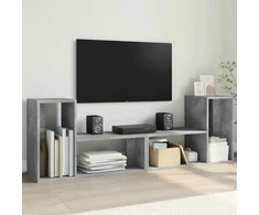 TV staliukas Televizoriaus spintelės, 2vnt., betono pilkos, 75x30x50 cm, MDP