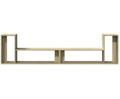 TV staliukas Televizoriaus spintelės, 2vnt., ąžuolo, 100x30x50cm, MDP
