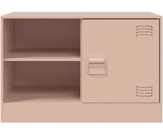 TV staliukas Televizoriaus spintelės, 2vnt., rožinės, 67x39x44cm, plienas