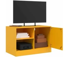 TV staliukas Televizoriaus spintelės, 2vnt., garstyčių, 67x39x44cm, plienas
