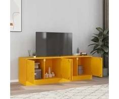 TV staliukas Televizoriaus spintelės, 2vnt., garstyčių, 67x39x44cm, plienas