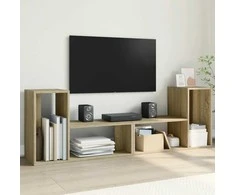 TV staliukas Televizoriaus spintelės, 2vnt., ąžuolo, 75x30x50 cm, MDP