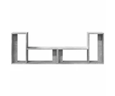 TV staliukas Televizoriaus spintelės, 2vnt., betono pilkos, 75x30x50 cm, MDP