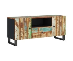 TV staliukas TV spintelė, 105x33,5x46cm, perdirbta/apdirbta mediena