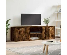 TV staliukas TV spintelė, dūminio ąžuolo, 120x34x37cm, apdirbta mediena