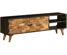 TV staliukas TV spintelė, mango medienos masyvas, 140x30x45cm