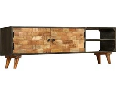 TV staliukas TV spintelė, mango medienos masyvas, 140x30x45cm
