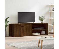 TV staliukas TV spintelė, ruda ąžuolo, 120x34x37cm, apdirbta mediena