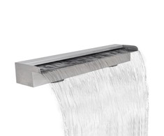 Baseino fontanas, stačiakampio formos, nerūdijantis plienas, 90cm