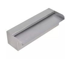 Baseino fontanas, 30cm, stačiakampio formos, nerūdijantis plienas, 30cm