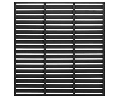 Tvoros segmentas, juodos spalvos, 180x180cm, WPC