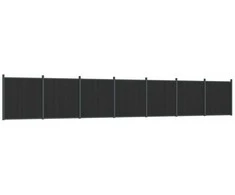 Tvoros segmentas, pilkos spalvos, 1218x186cm, WPC