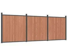 Tvoros segmentas, rudos spalvos, 526x186cm, WPC