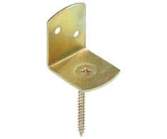 Tvoros segmento laikikliai, 4vnt., galvanizuotas metalas