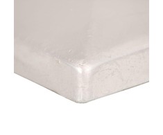 Tvoros stulpų dangteliai, 6vnt., 91x91mm, galvanizuotas metalas