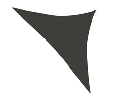 Uždanga nuo saulės, antracito spalvos, 4x4x5,8m, HDPE, 160g/m²