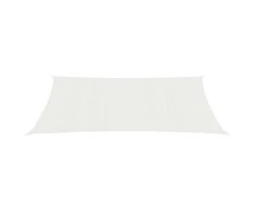 Uždanga nuo saulės, baltos spalvos, 2,5x4m, HDPE, 160g/m²