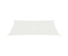 Uždanga nuo saulės, baltos spalvos, 2x3,5m, HDPE, 160g/m²